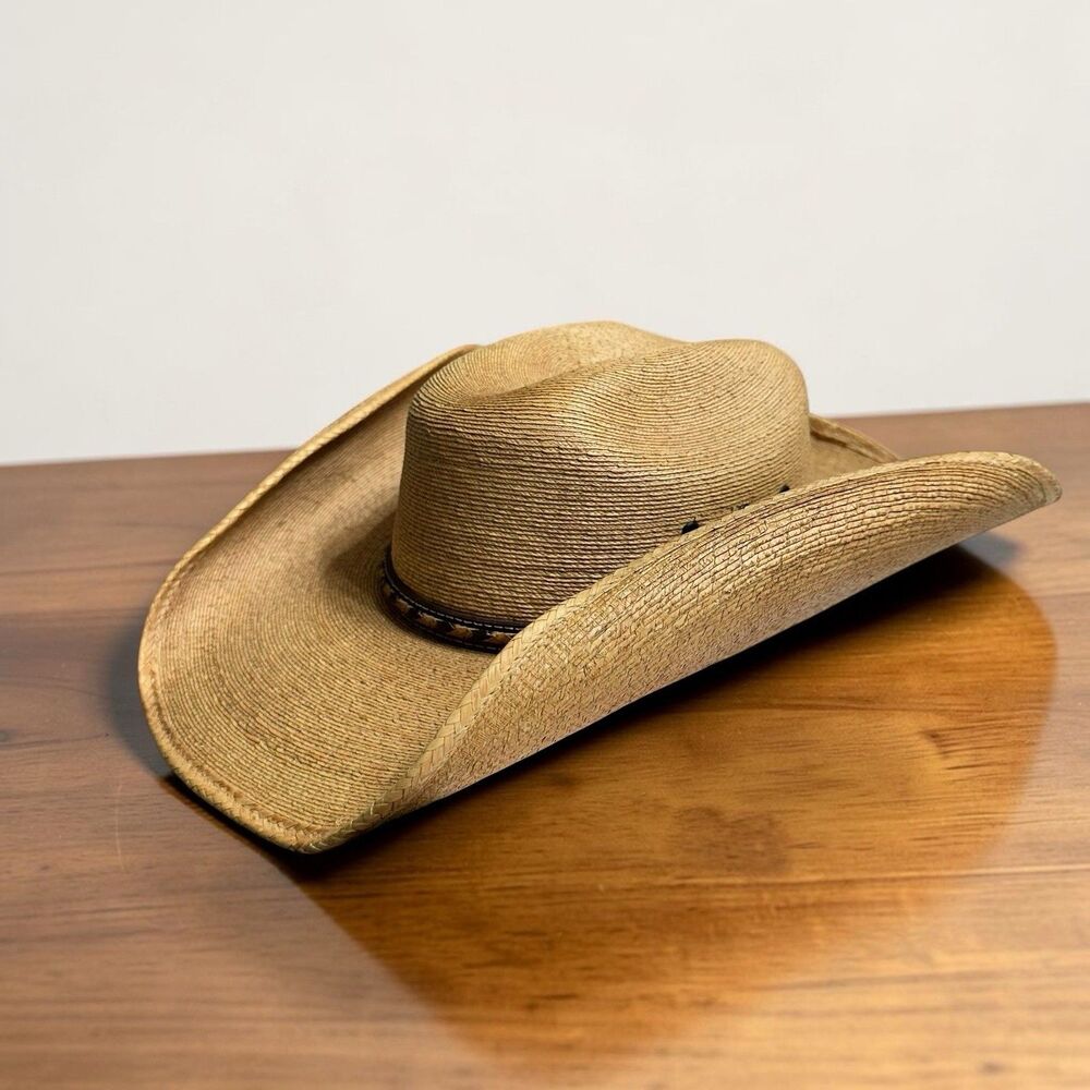 Larry Mahan’s Collection By Milano Hat Co Western Cowboy 30X Straw Hat 6-7/8
